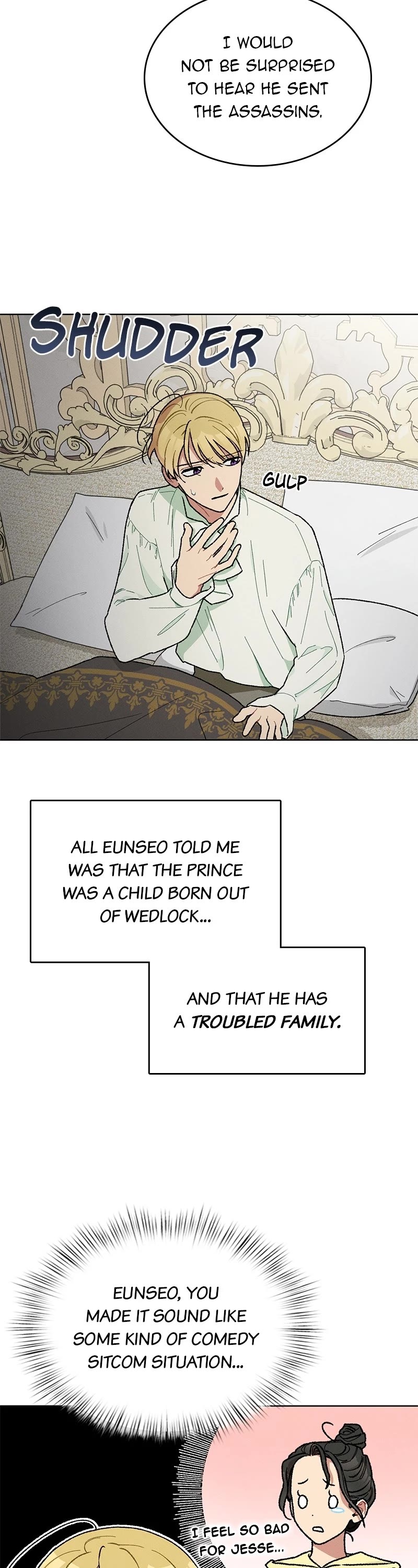 What Happens When the Sub Male Lead Goes on Strike chapter 4 page 43