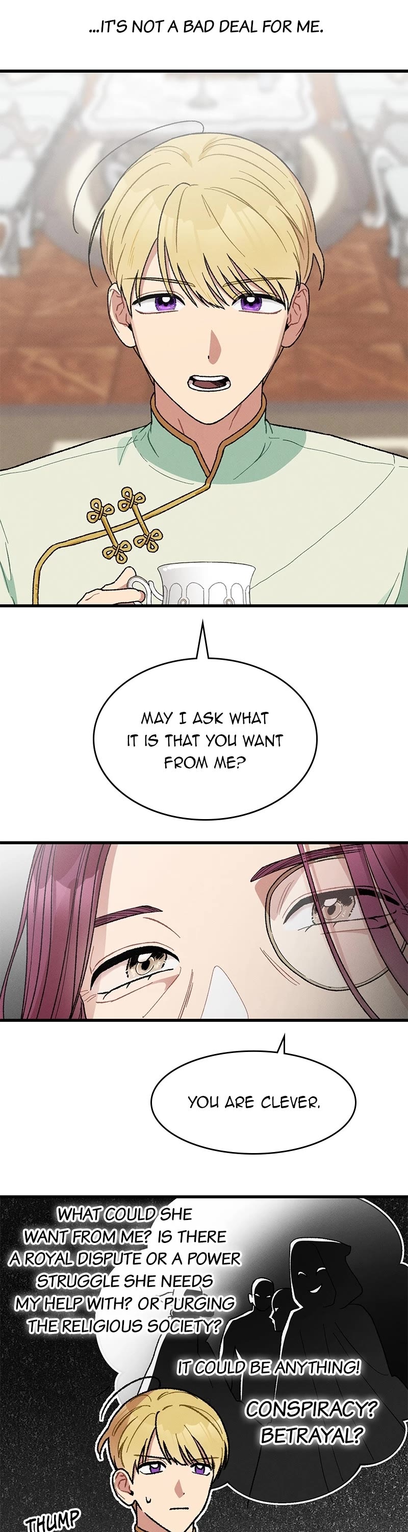 What Happens When the Sub Male Lead Goes on Strike chapter 5 page 42