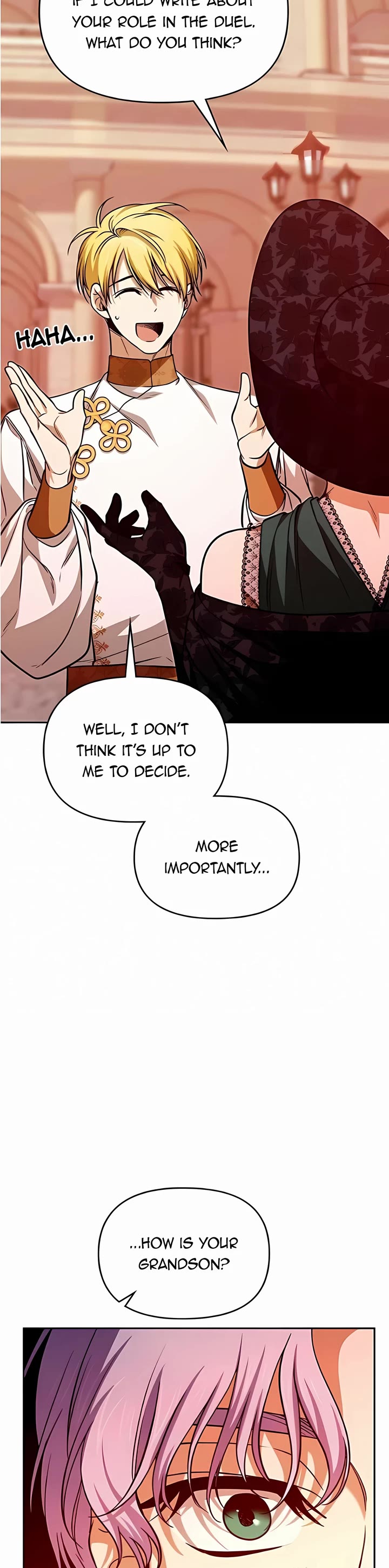 What Happens When the Sub Male Lead Goes on Strike chapter 55 page 38