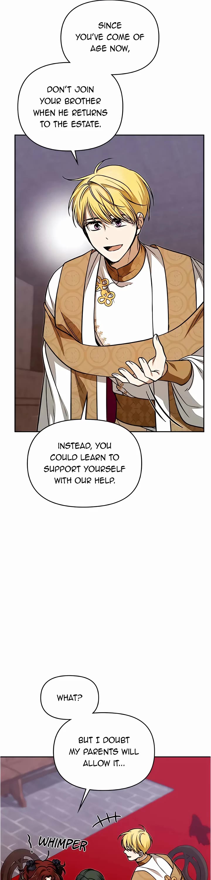 What Happens When the Sub Male Lead Goes on Strike chapter 56 page 31