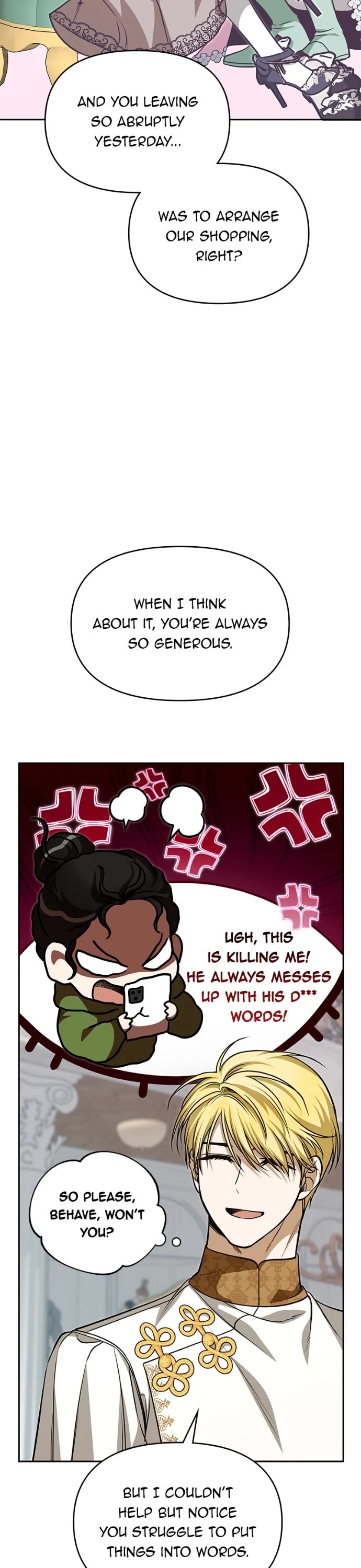 What Happens When the Sub Male Lead Goes on Strike chapter 60 page 11