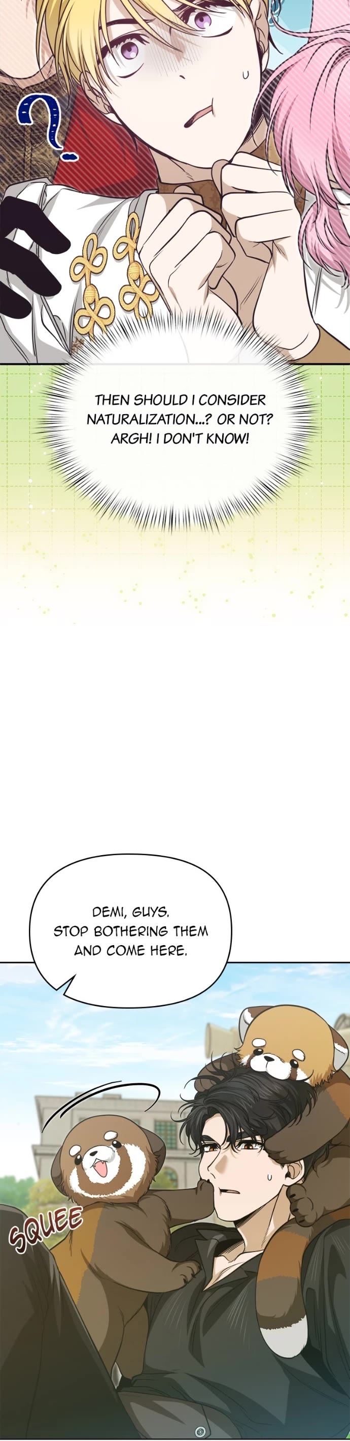 What Happens When the Sub Male Lead Goes on Strike chapter 61 page 34