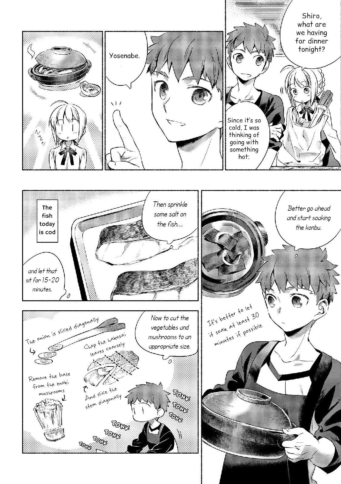 What's Cooking at the Emiya House Today? chapter 1 page 4