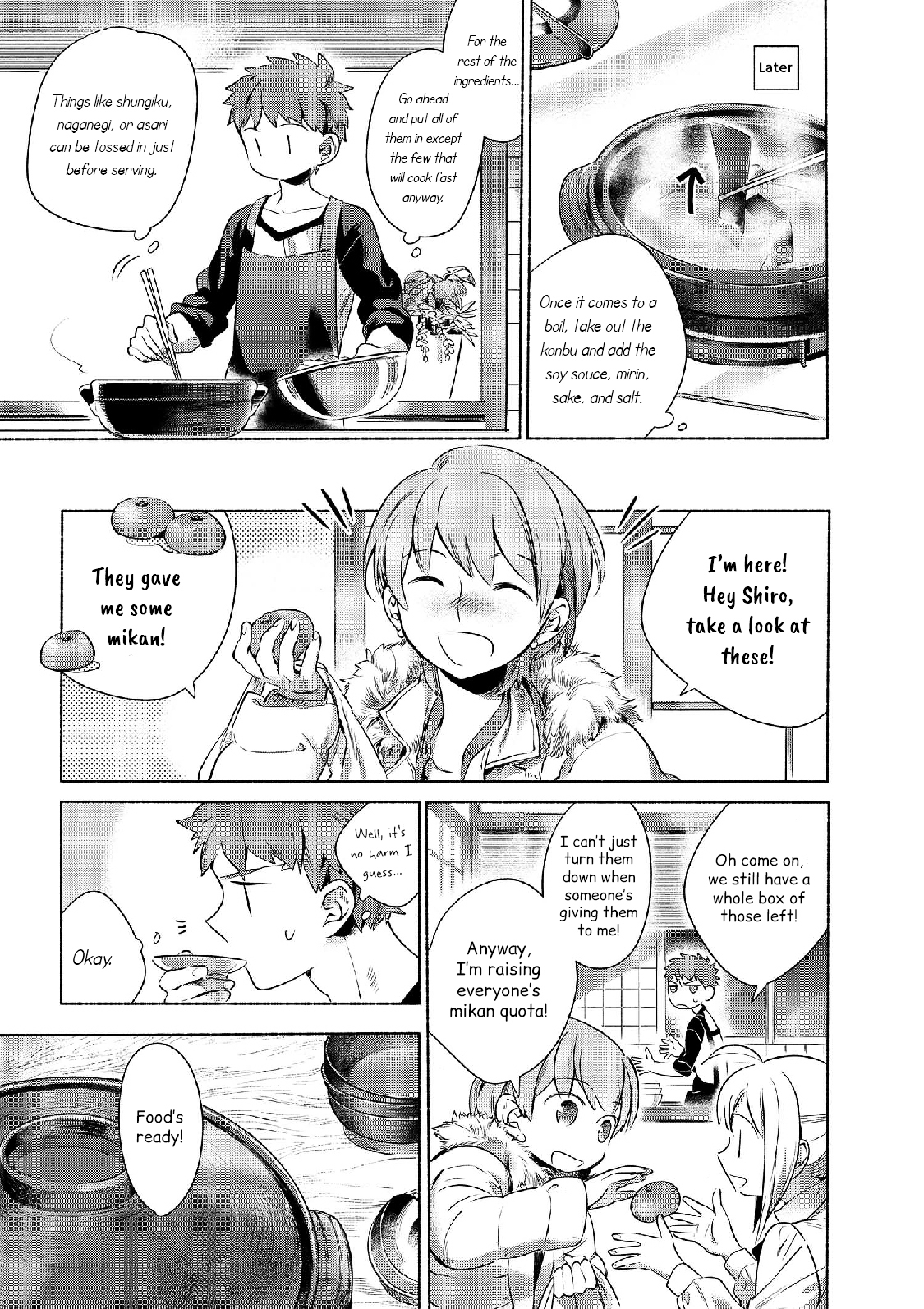 What's Cooking at the Emiya House Today? chapter 1 page 6