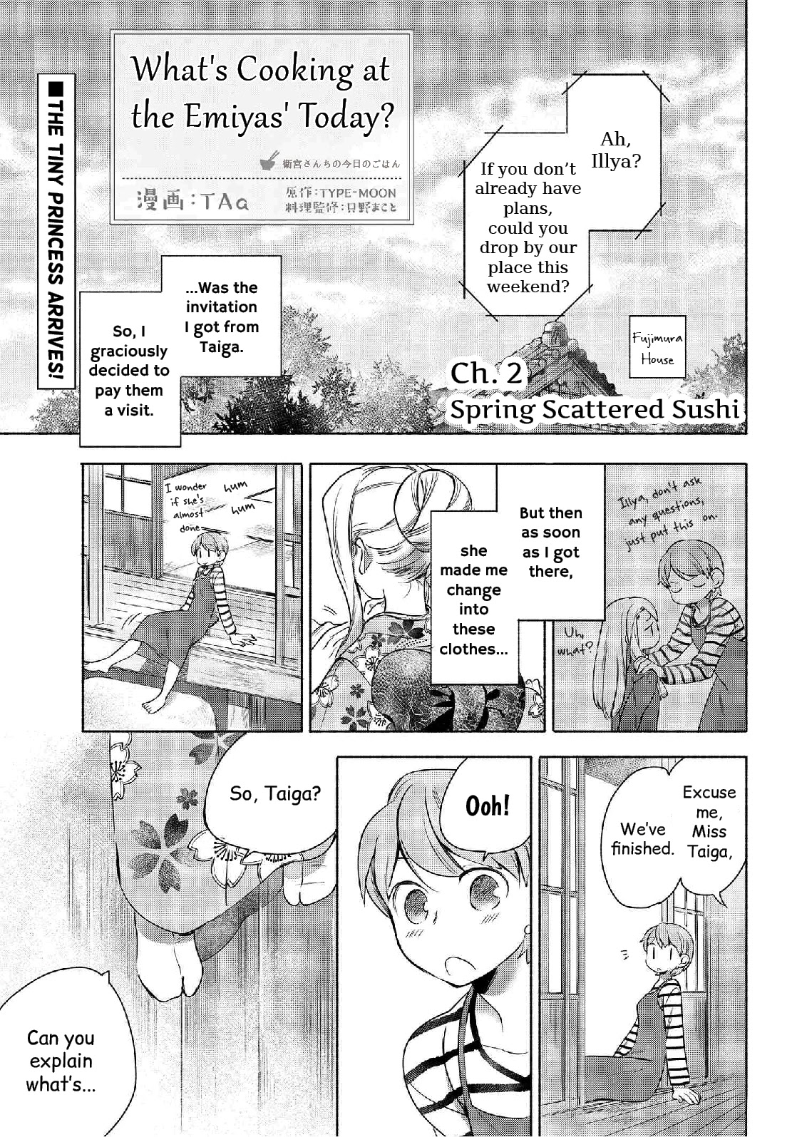 What's Cooking at the Emiya House Today? chapter 3 page 1