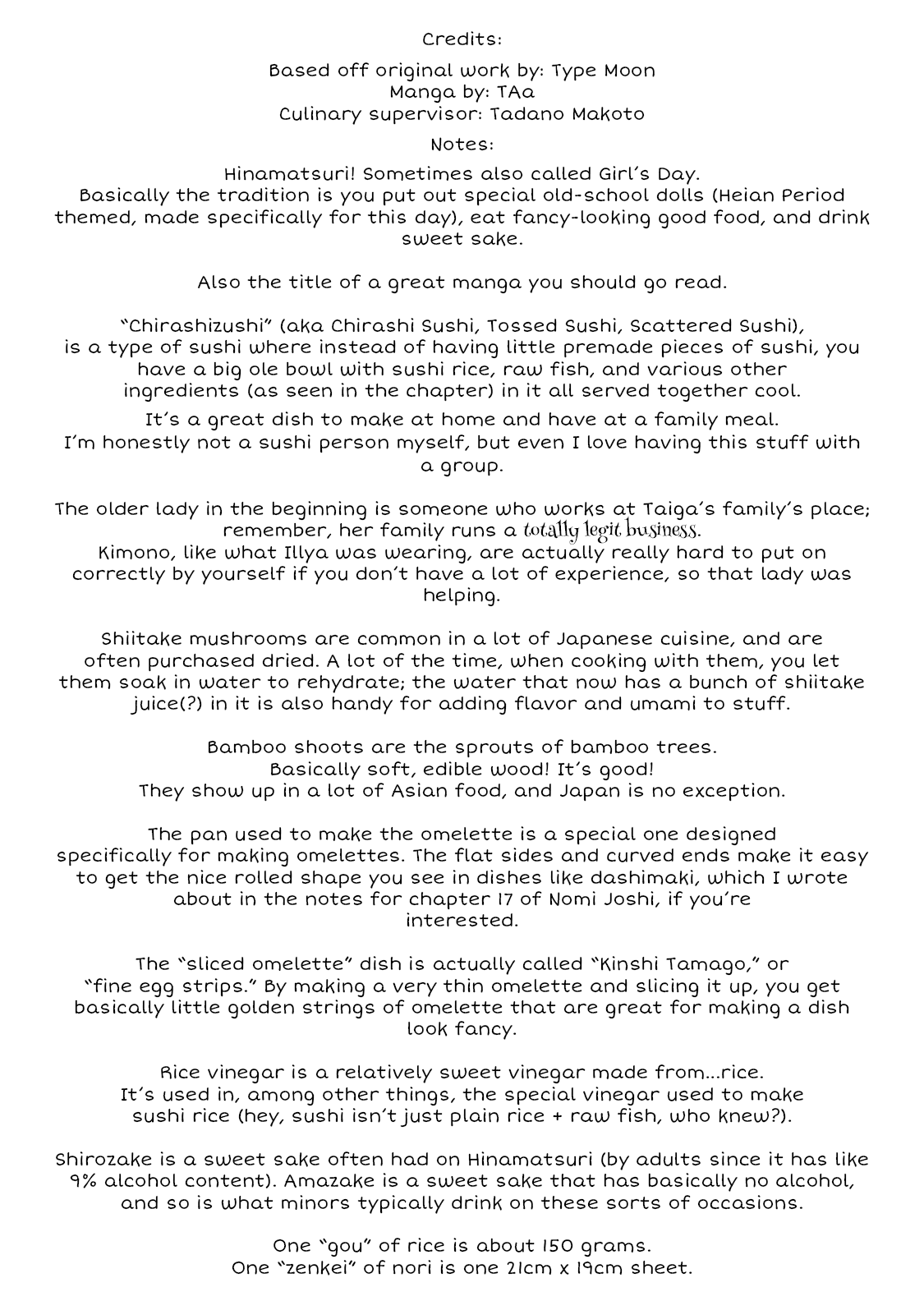 What's Cooking at the Emiya House Today? chapter 3 page 14