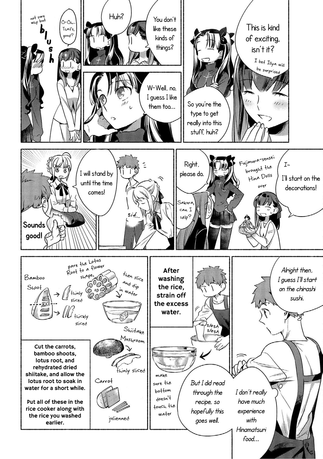 What's Cooking at the Emiya House Today? chapter 3 page 6