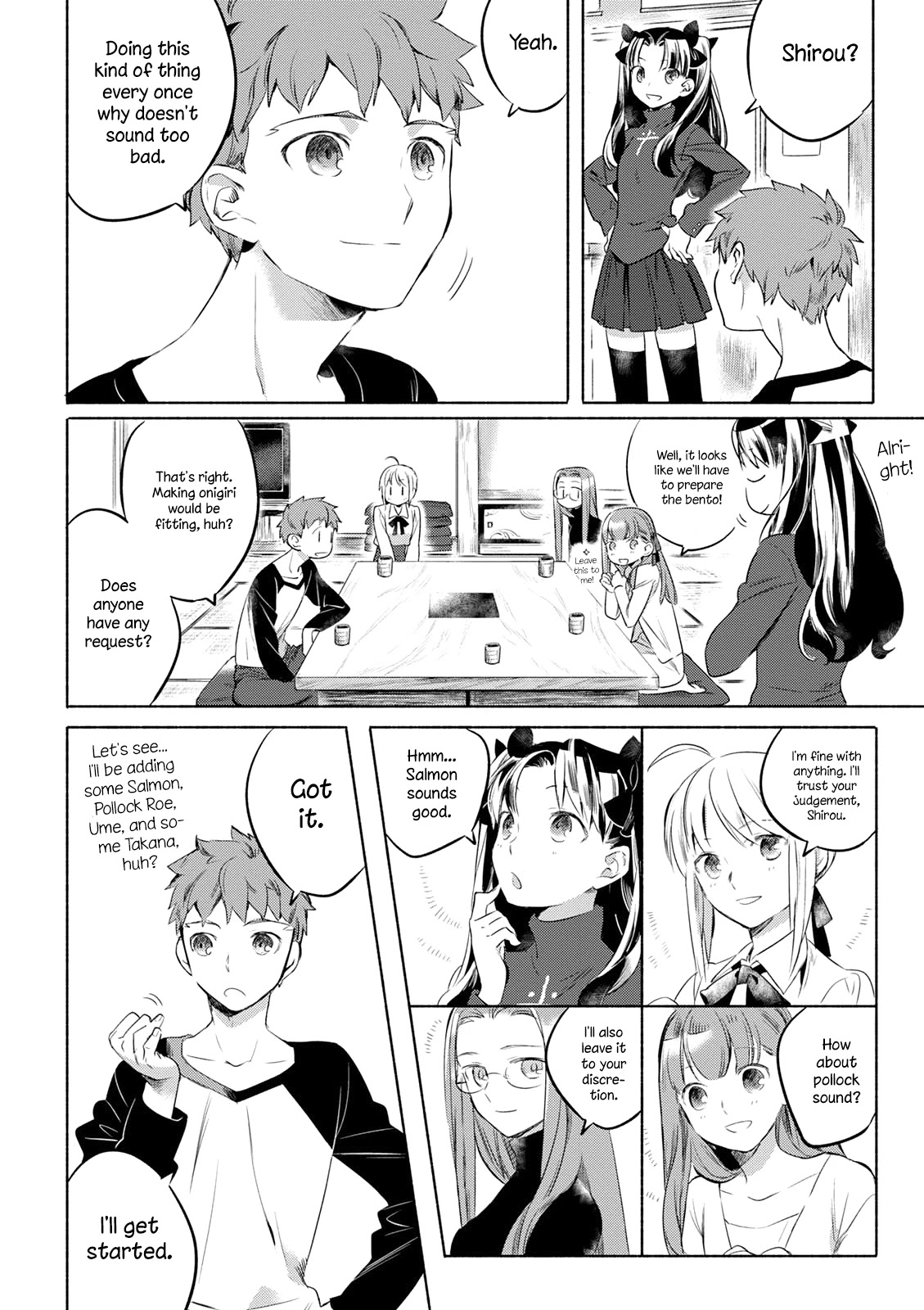 What's Cooking at the Emiya House Today? chapter 9.1 page 3