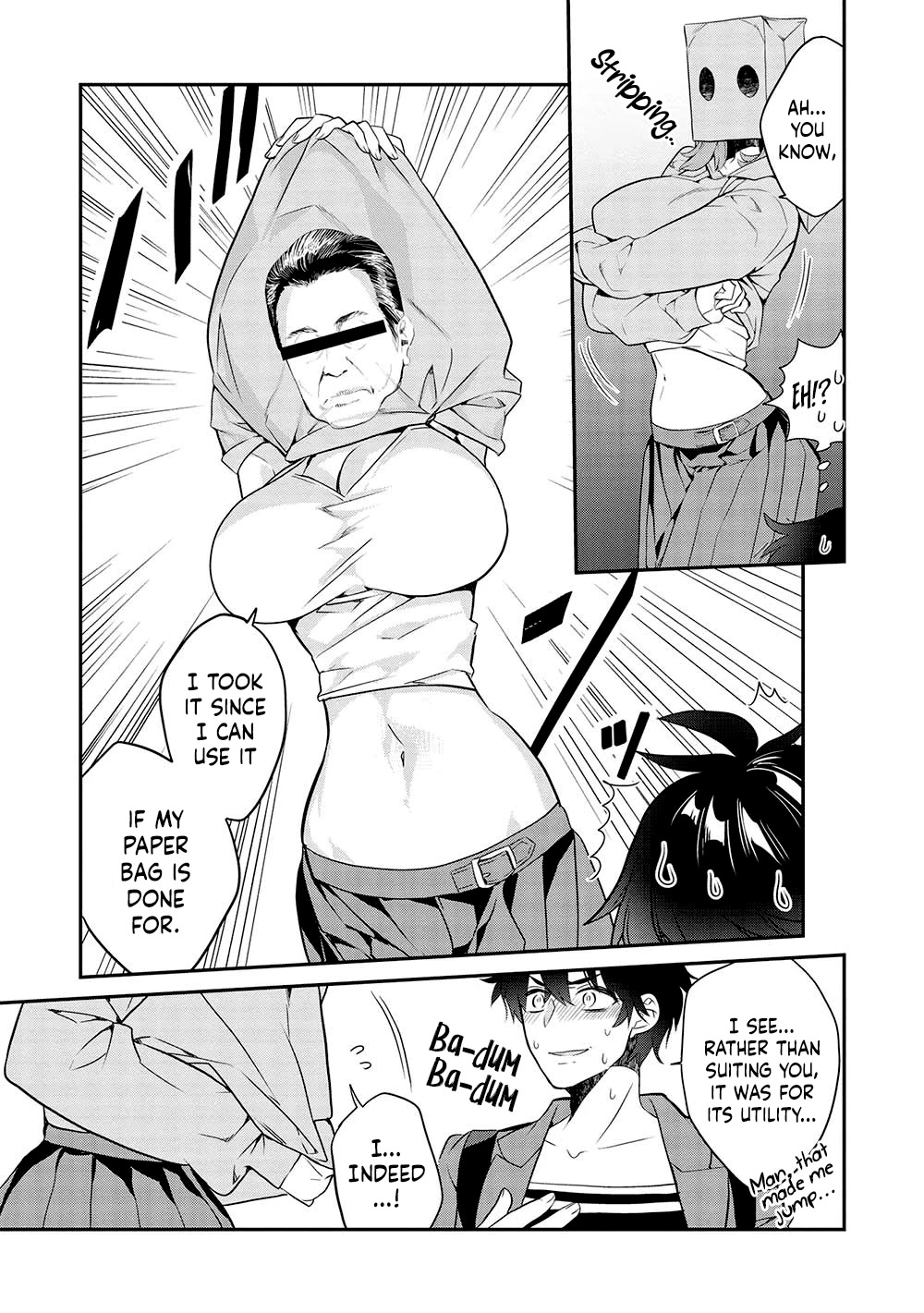 What's under Kamiyama-san's paper bag? chapter 12 page 6