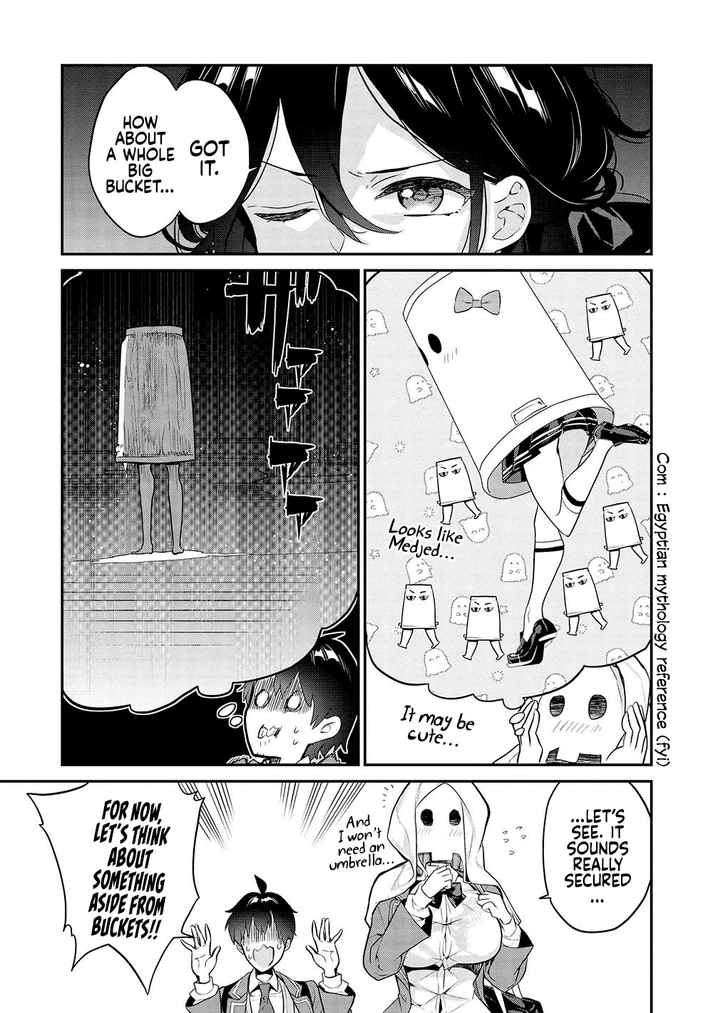 What's under Kamiyama-san's paper bag? chapter 13 page 10