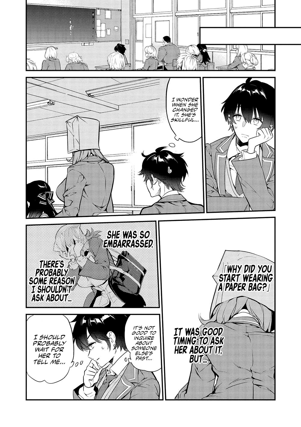 What's under Kamiyama-san's paper bag? chapter 13 page 12