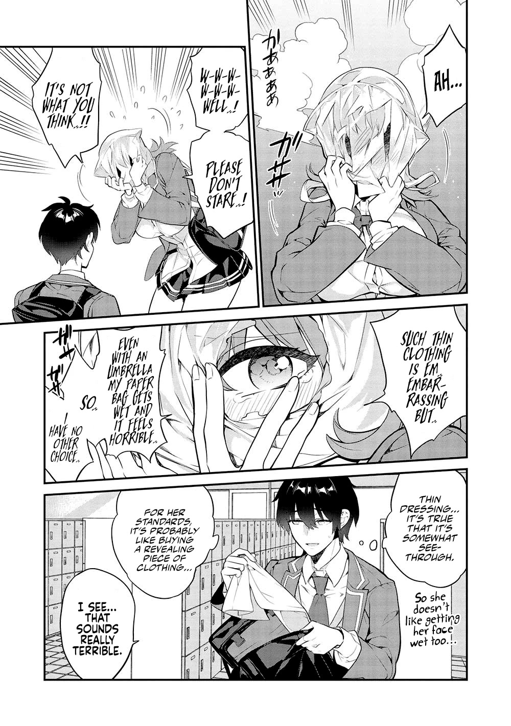 What's under Kamiyama-san's paper bag? chapter 13 page 6