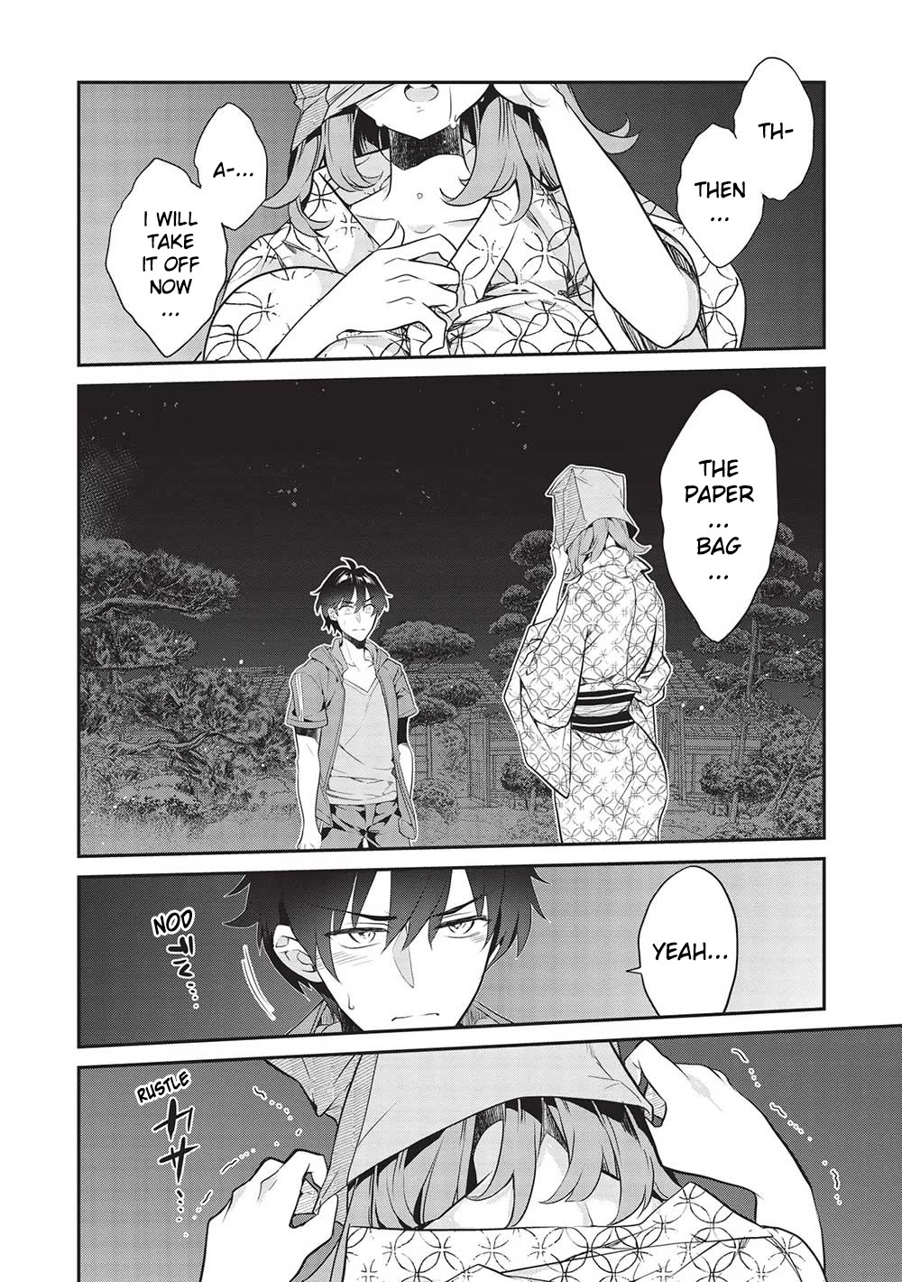 What's under Kamiyama-san's paper bag? chapter 18 page 2