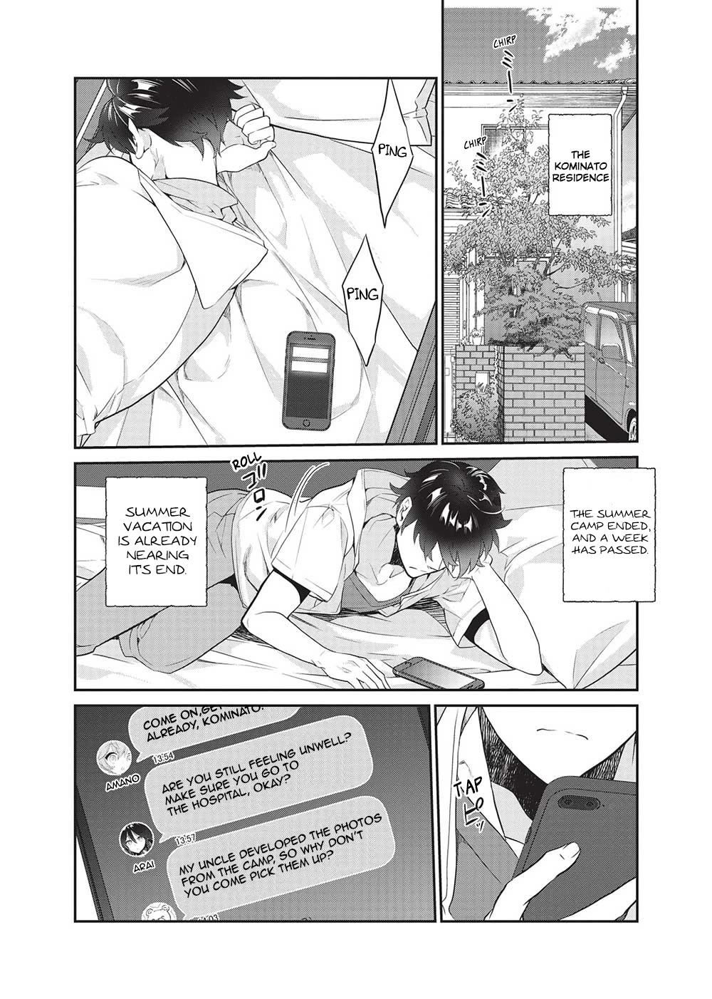 What's under Kamiyama-san's paper bag? chapter 19 page 2