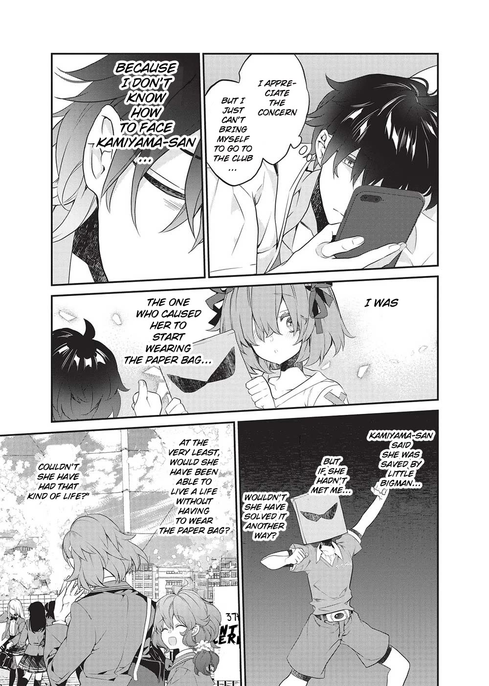 What's under Kamiyama-san's paper bag? chapter 19 page 3