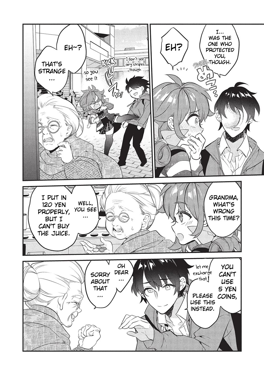 What's under Kamiyama-san's paper bag? chapter 23 page 6