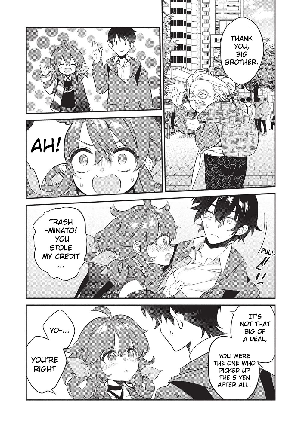 What's under Kamiyama-san's paper bag? chapter 23 page 7