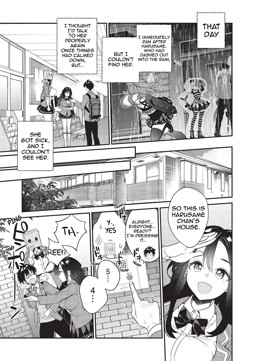 What's under Kamiyama-san's paper bag? chapter 24 page 3