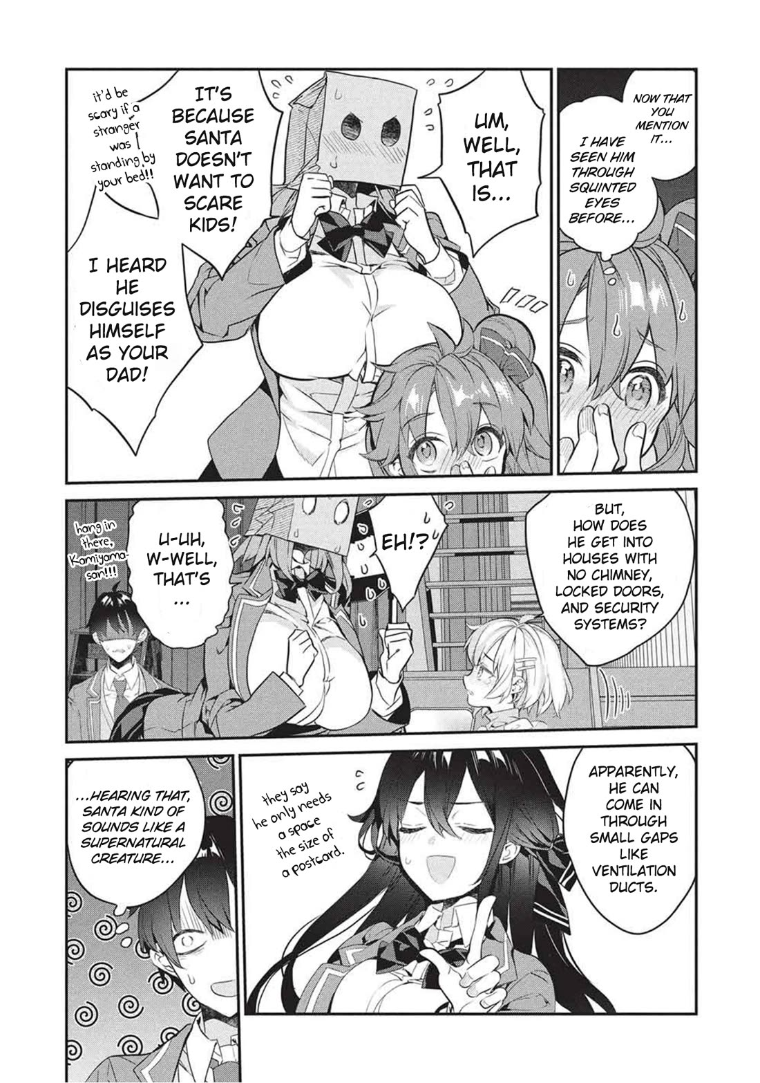 What's under Kamiyama-san's paper bag? chapter 25 page 29