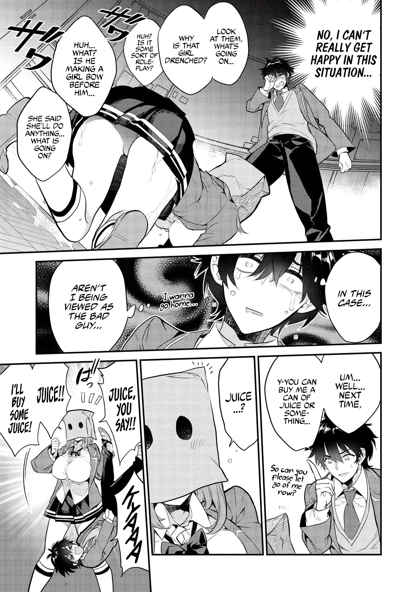 What's under Kamiyama-san's paper bag? chapter 3 page 16