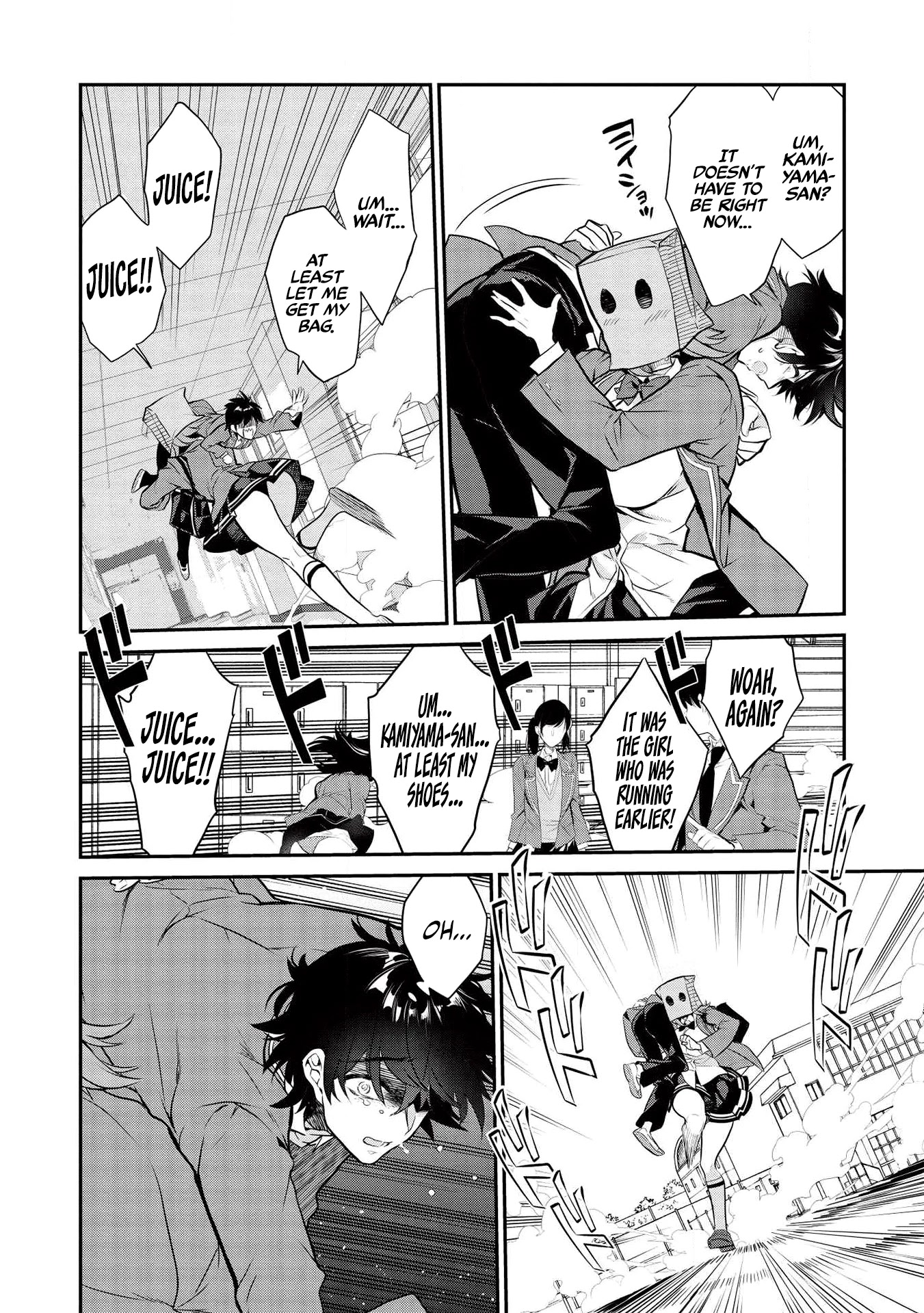 What's under Kamiyama-san's paper bag? chapter 3 page 17