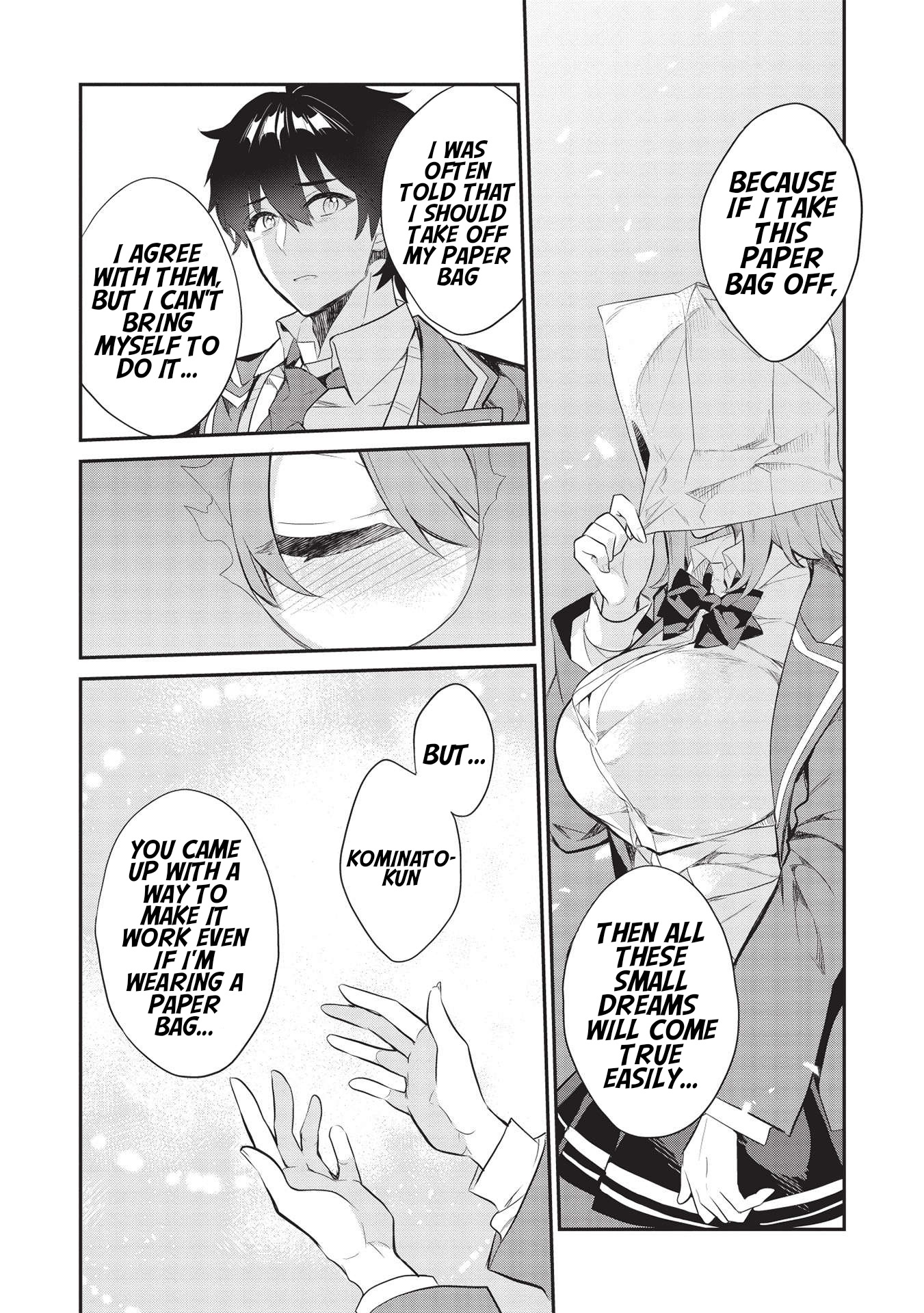 What's under Kamiyama-san's paper bag? chapter 6 page 19