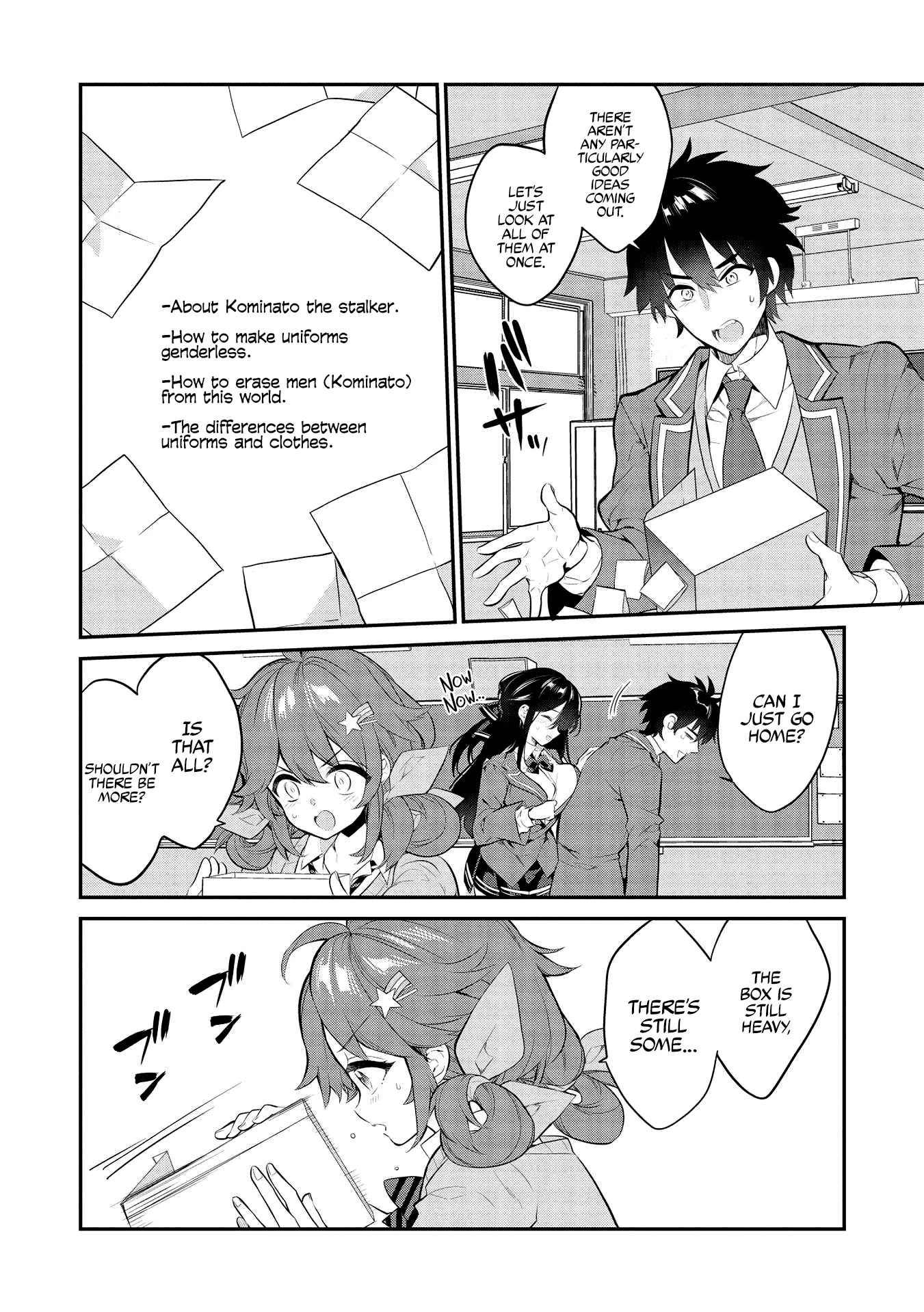 What's under Kamiyama-san's paper bag? chapter 7 page 11