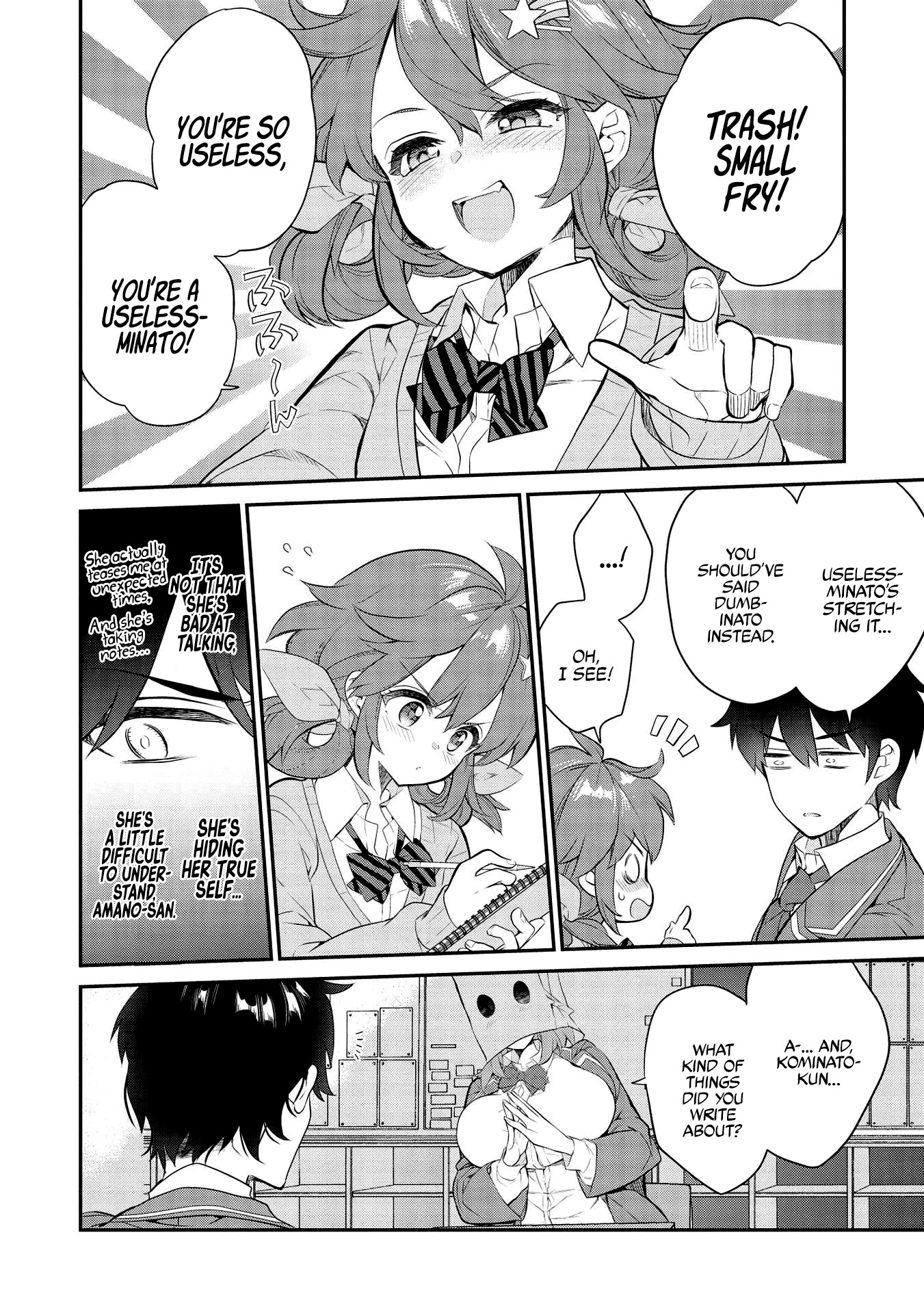 What's under Kamiyama-san's paper bag? chapter 7 page 13