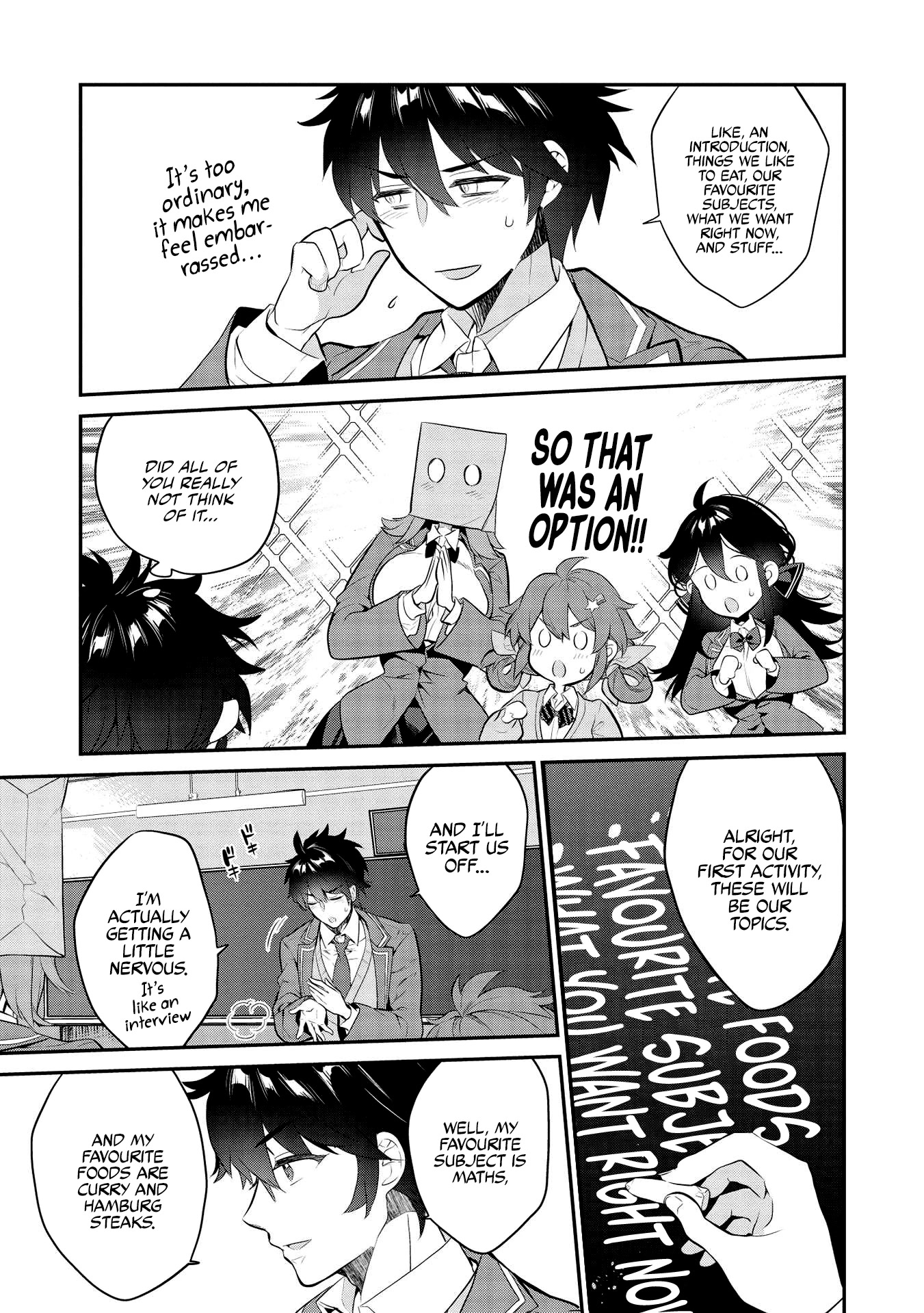 What's under Kamiyama-san's paper bag? chapter 7 page 14