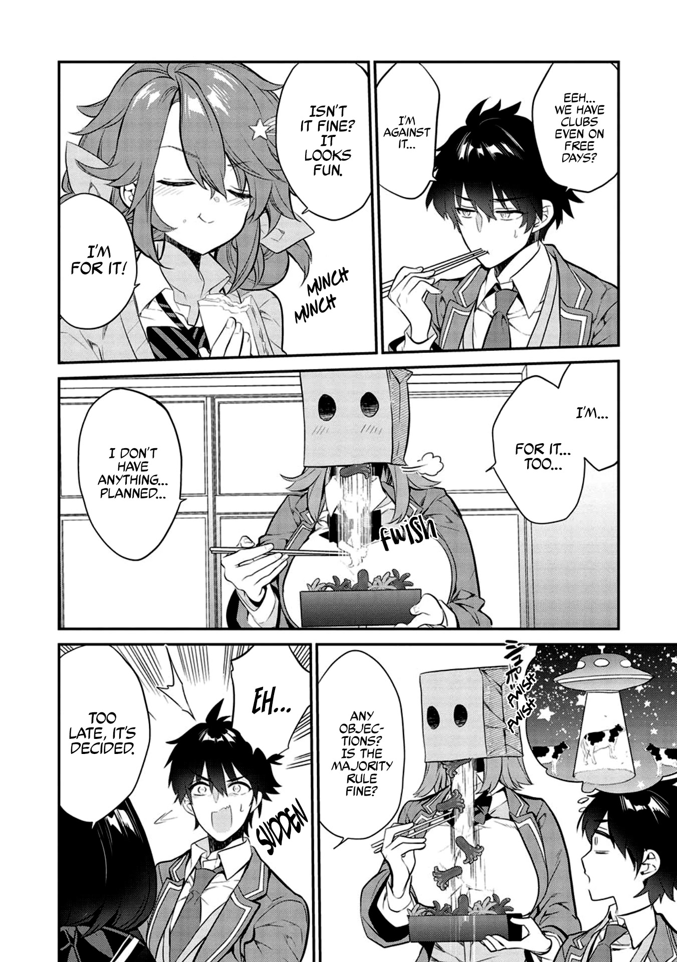 What's under Kamiyama-san's paper bag? chapter 8 page 13