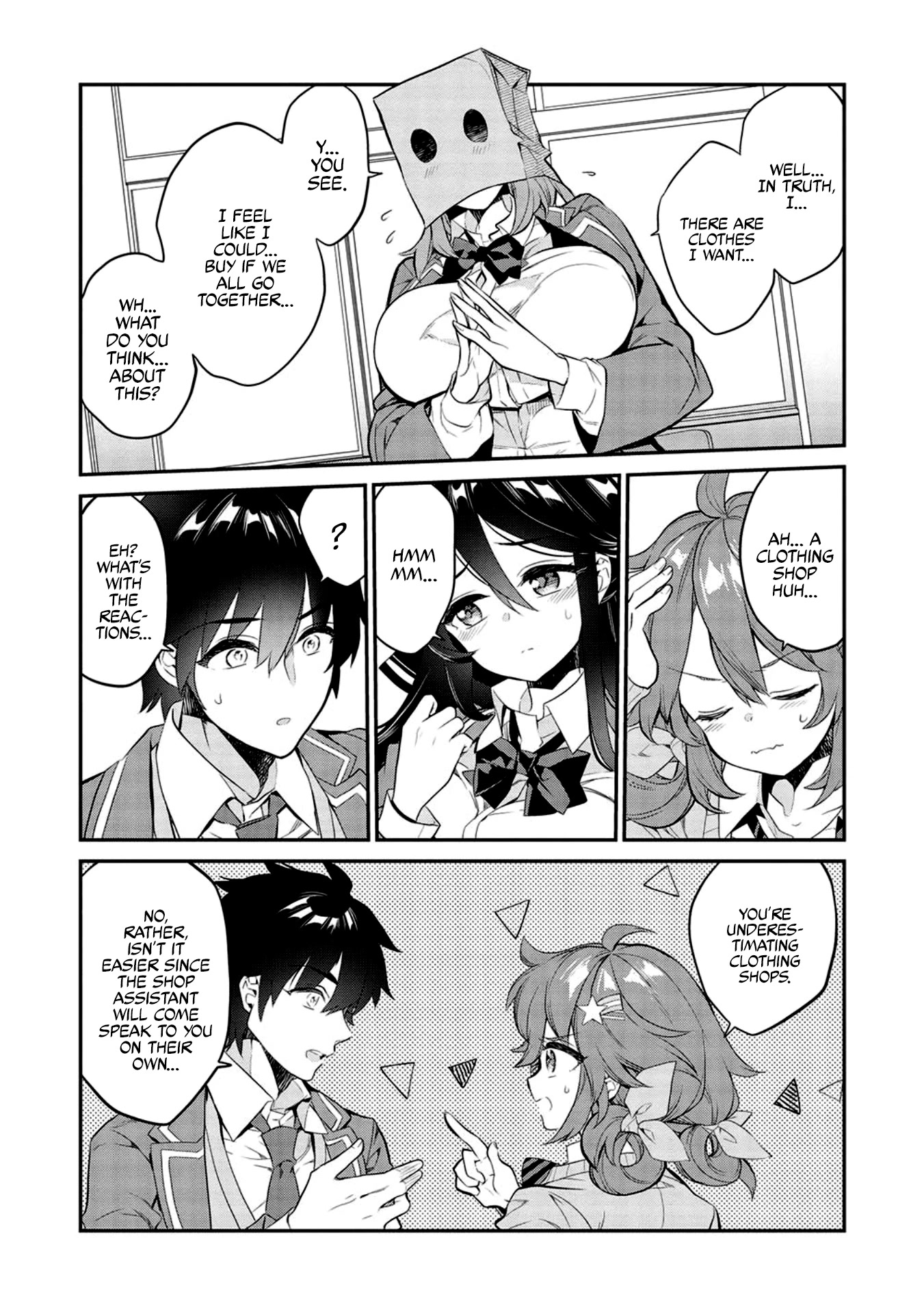 What's under Kamiyama-san's paper bag? chapter 8 page 17