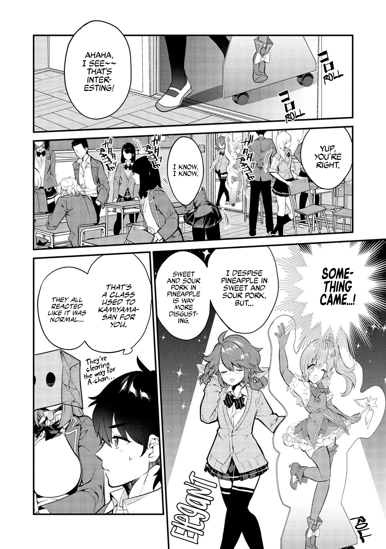 What's under Kamiyama-san's paper bag? chapter 8 page 7