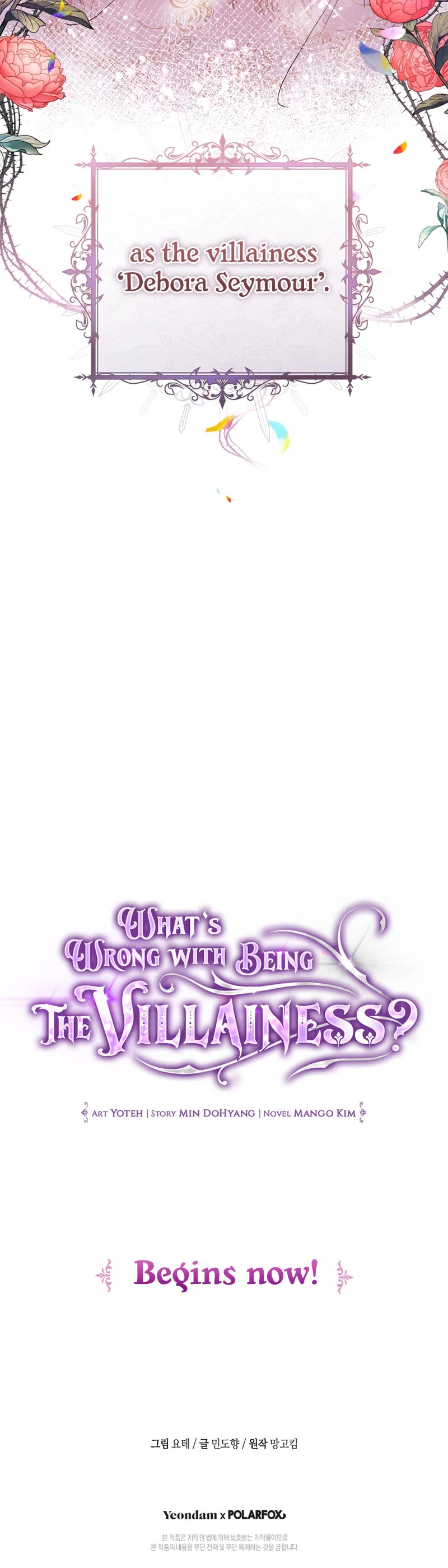 What's Wrong with Being the Villainess? chapter 1 page 46