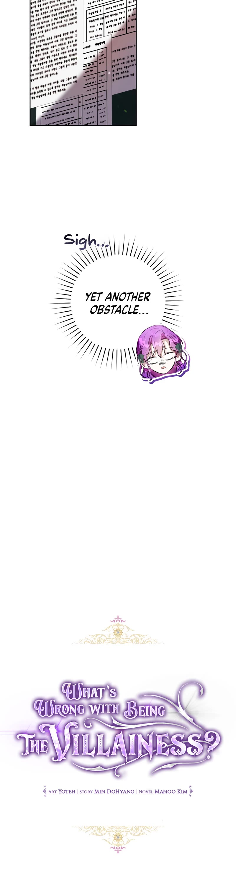 What's Wrong with Being the Villainess? chapter 18 page 3