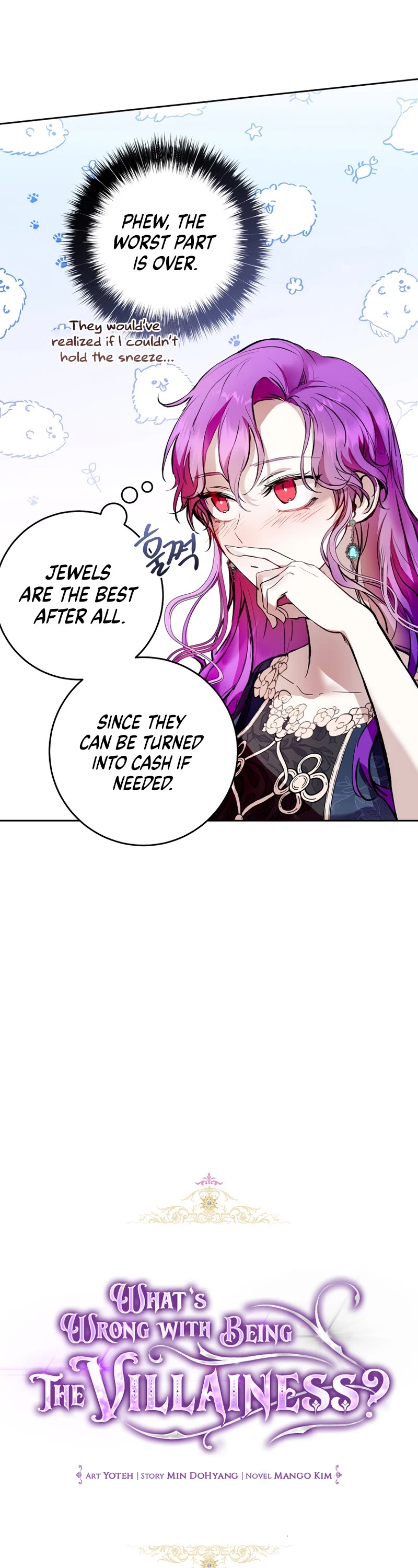 What's Wrong with Being the Villainess? chapter 3 page 12