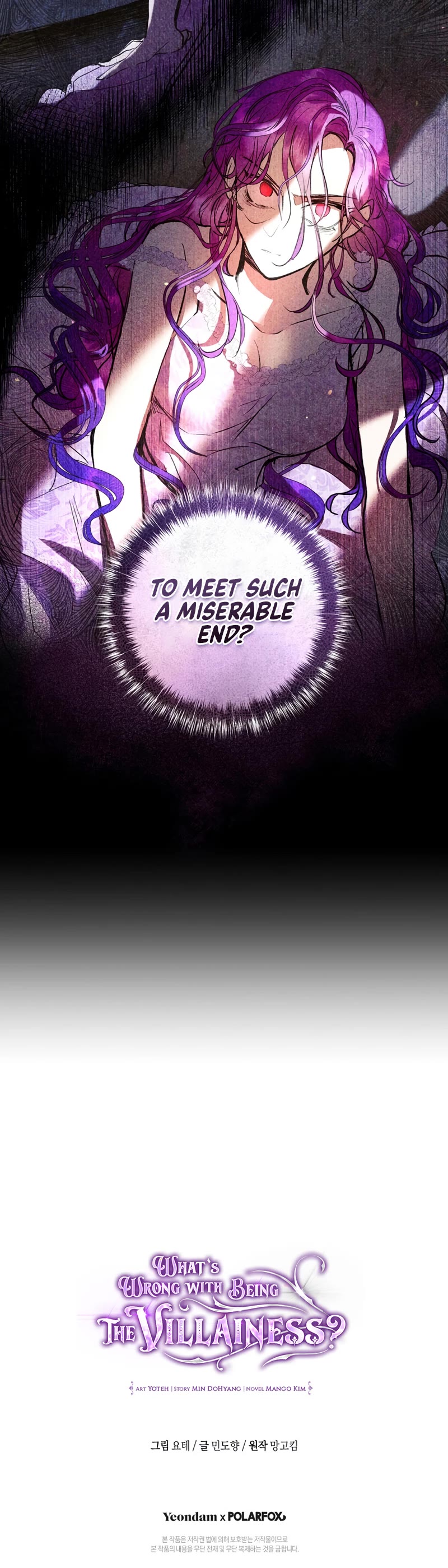 What's Wrong with Being the Villainess? chapter 3 page 36