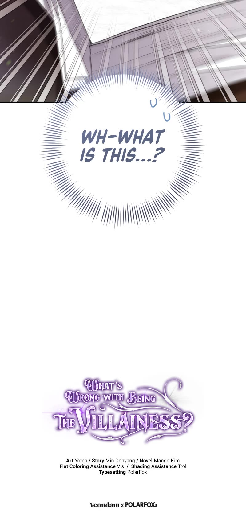 What's Wrong with Being the Villainess? chapter 34 page 43