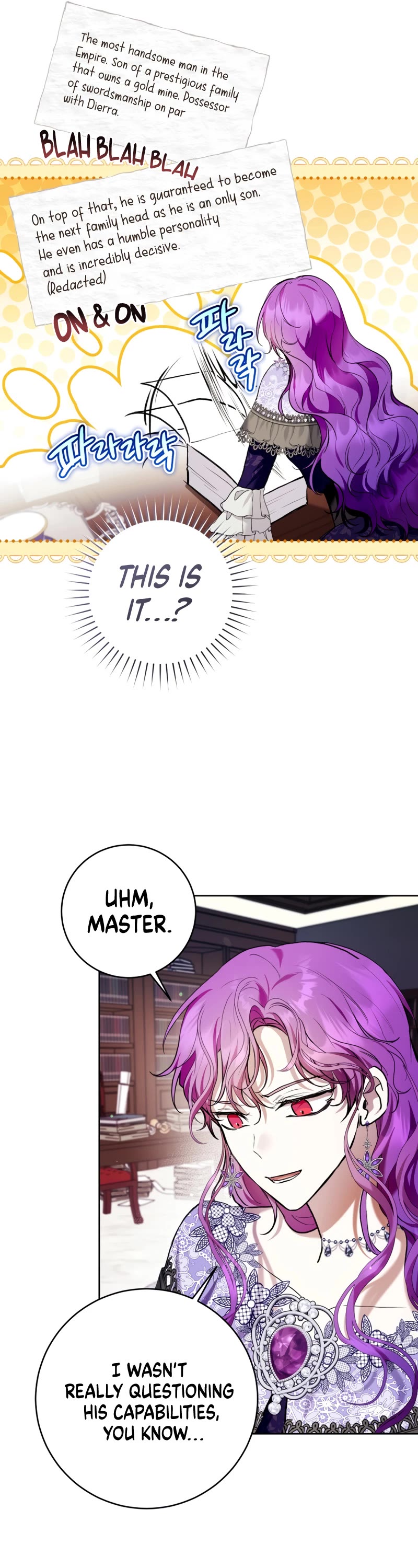 What's Wrong with Being the Villainess? chapter 35 page 6