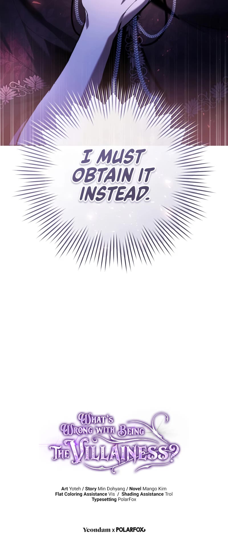 What's Wrong with Being the Villainess? chapter 38 page 44