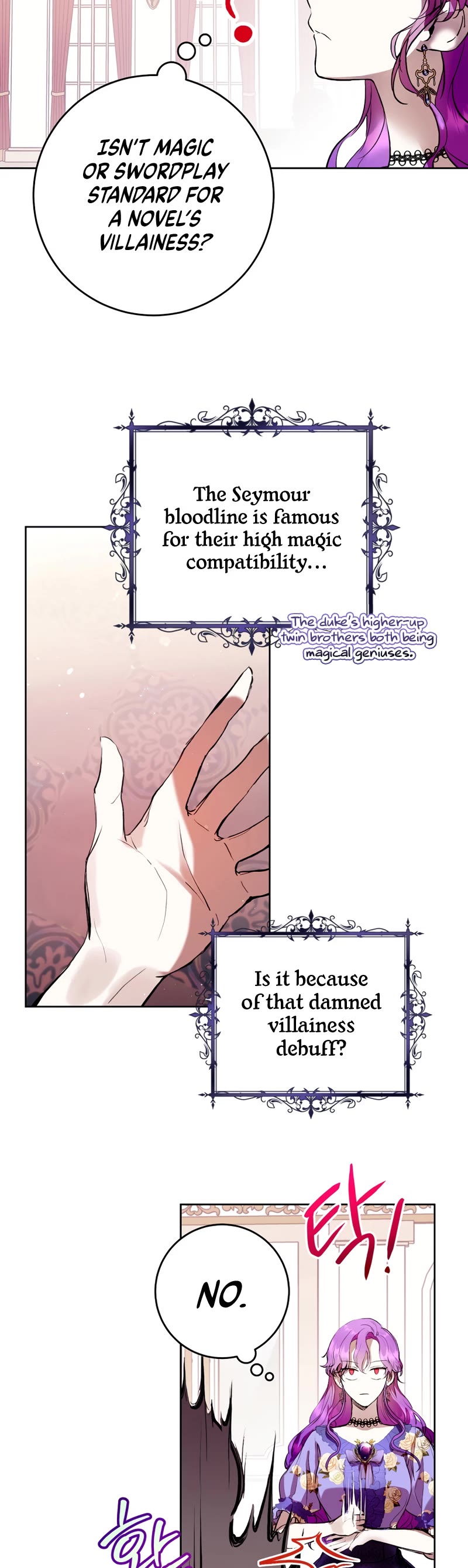 What's Wrong with Being the Villainess? chapter 4 page 7