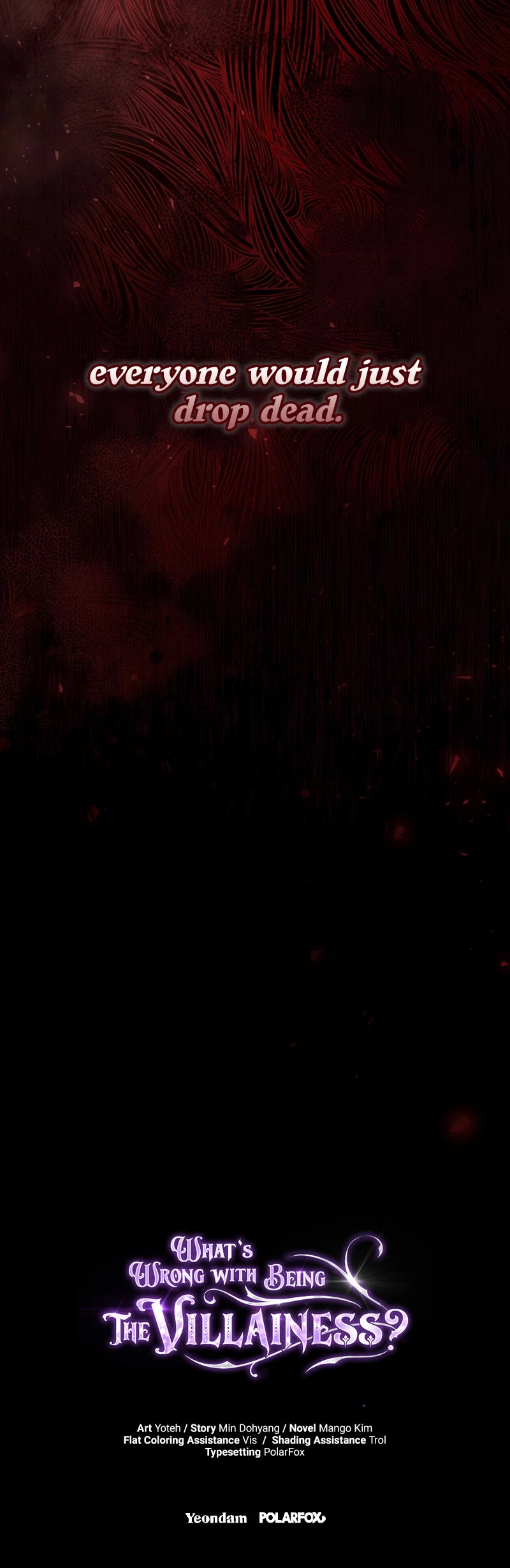 What's Wrong with Being the Villainess? chapter 42 page 48