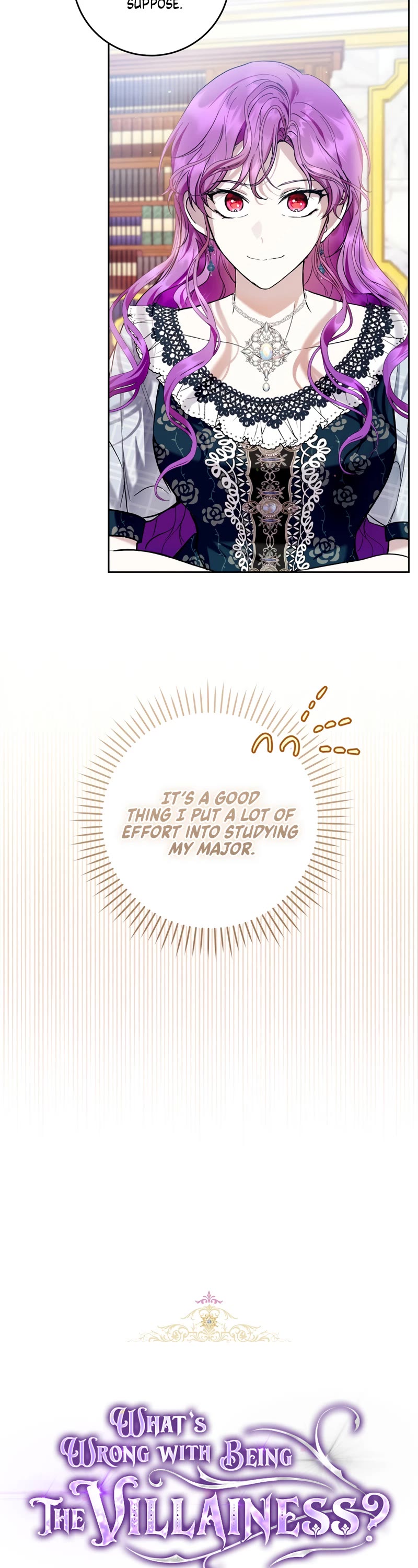 What's Wrong with Being the Villainess? chapter 43 page 7