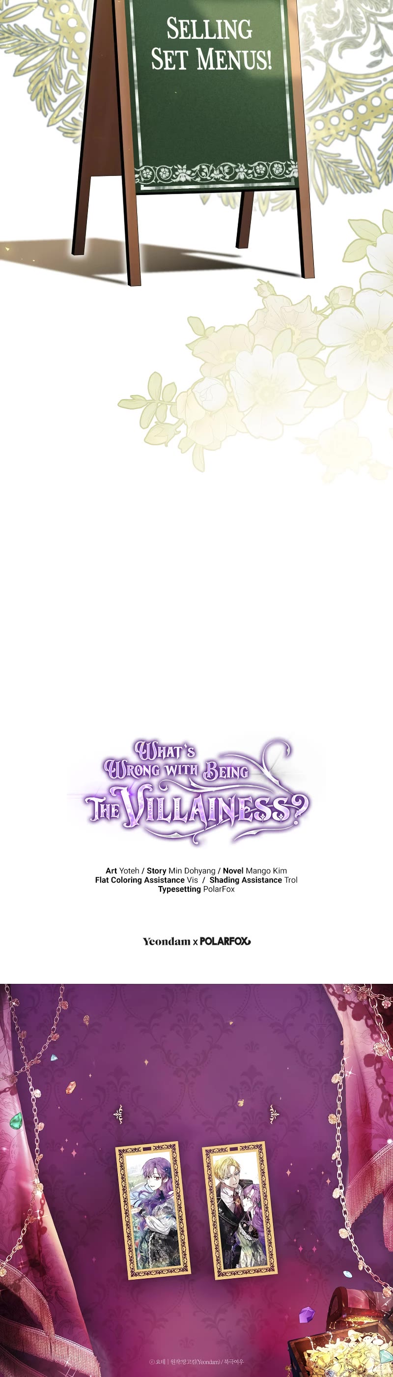 What's Wrong with Being the Villainess? chapter 48 page 56