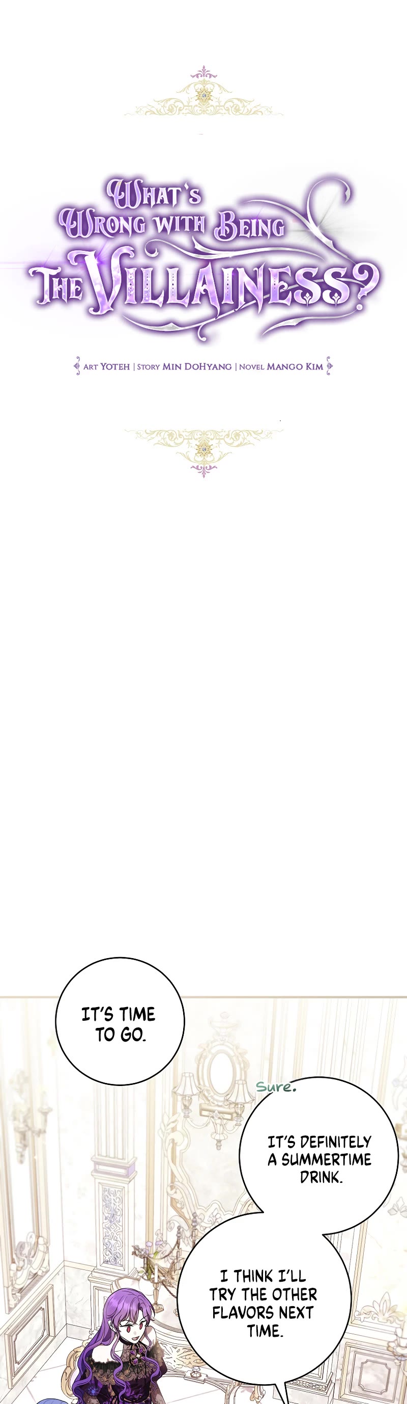 What's Wrong with Being the Villainess? chapter 50 page 7