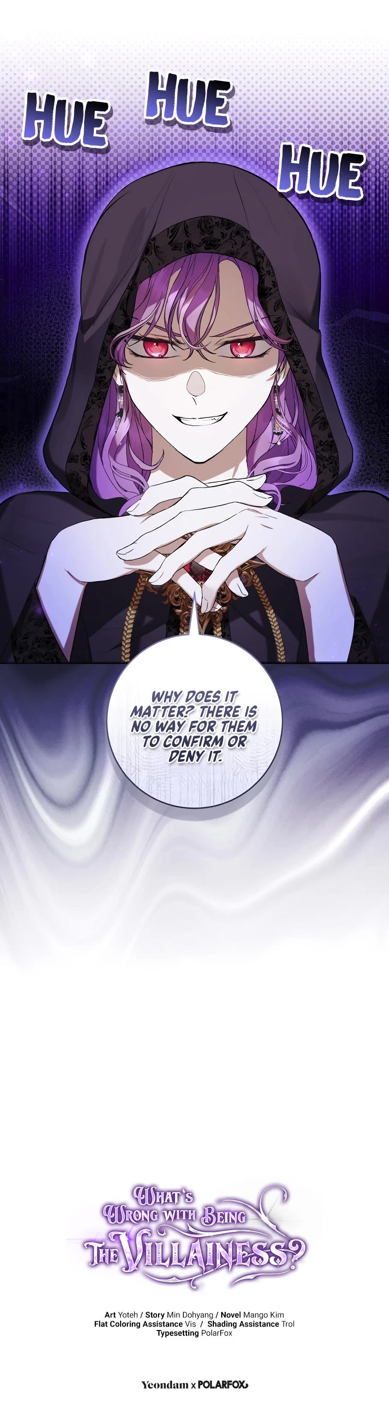 What's Wrong with Being the Villainess? chapter 61 page 55