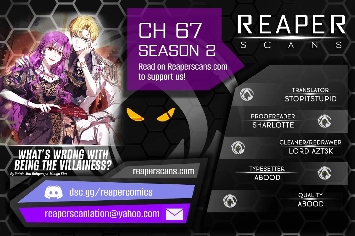 What's Wrong with Being the Villainess? chapter 67 page 1