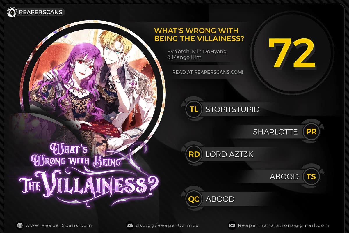 What's Wrong with Being the Villainess? chapter 72 page 1