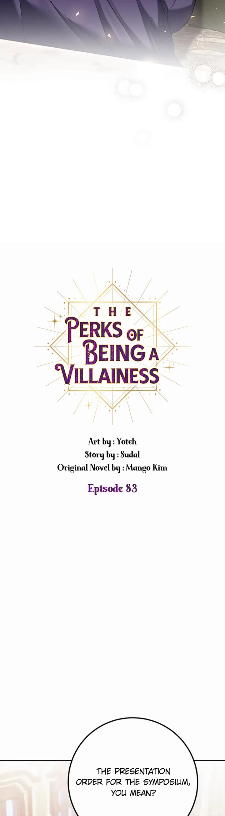 What's Wrong with Being the Villainess? chapter 83 page 4