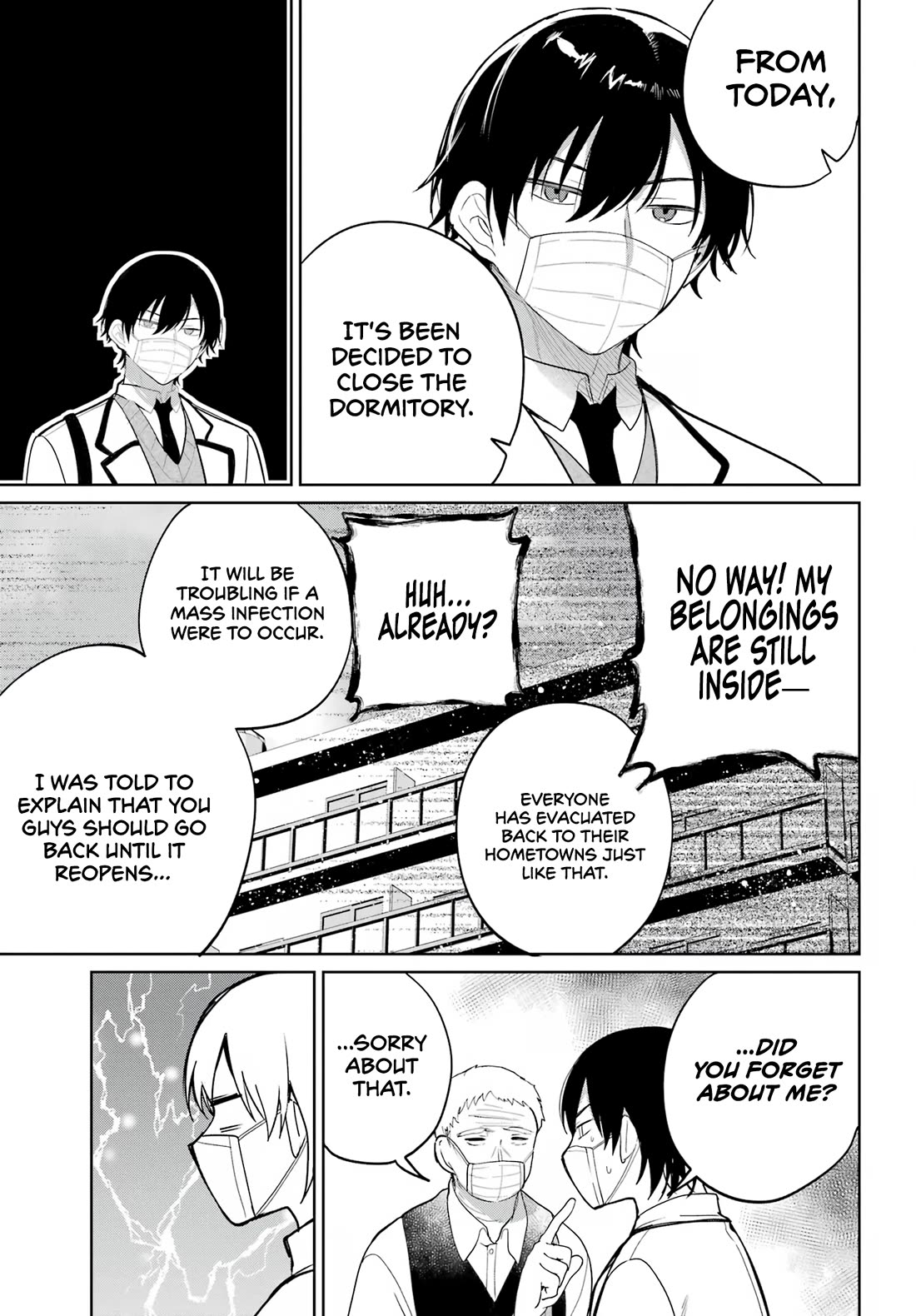 When I Got to Remote Class, I had to Move in with the Most Beautiful Girl in My Class chapter 1 page 12