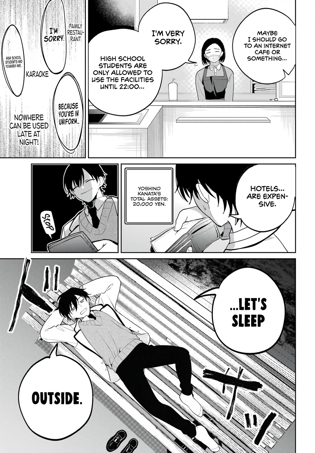 When I Got to Remote Class, I had to Move in with the Most Beautiful Girl in My Class chapter 1 page 14